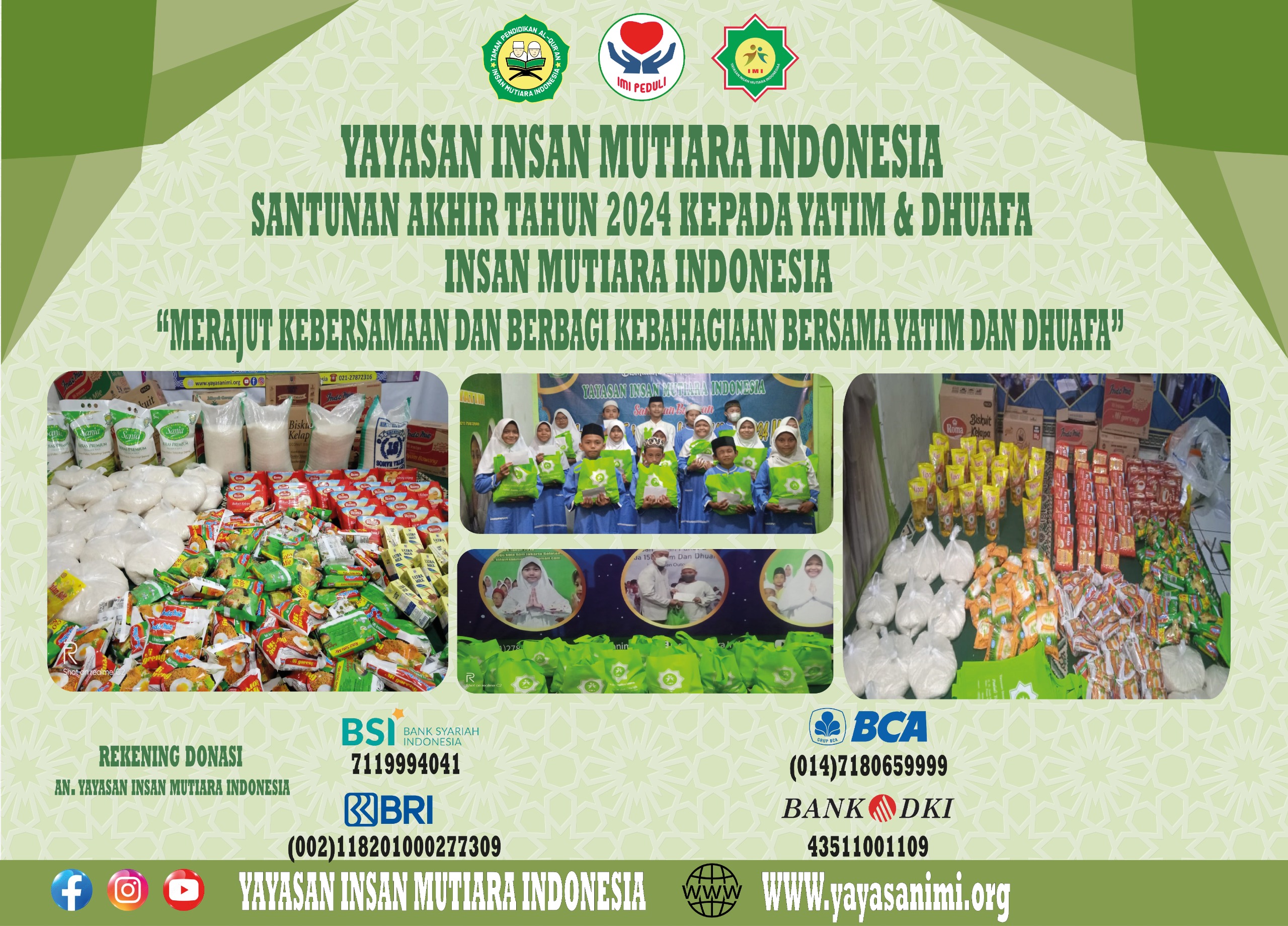 Pendistribusian Beras & Paket Pangan Dhuafa