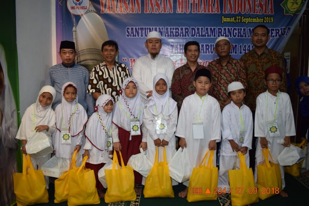 Lebaran Yatim & Santunan Akbar Dalam Rangka Memperingati Tahun Baru Islam 1440 H