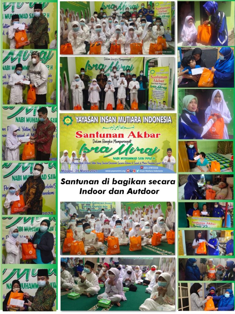 Santunan Dalam Memeperingati Isra Miraj Nabi Muhammad SAW 28/03/2021