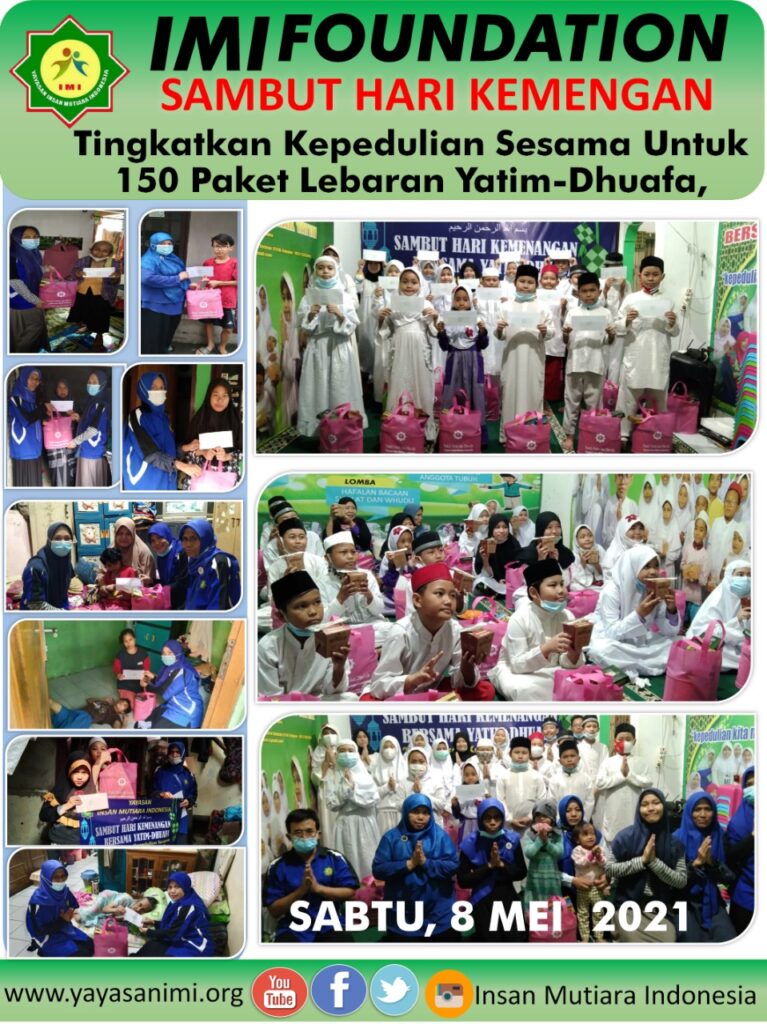 Alhamdulillah kegiatan kegiatan Adik yatim dan duafa dibulan Rhomandan ini berjalan lancar.
