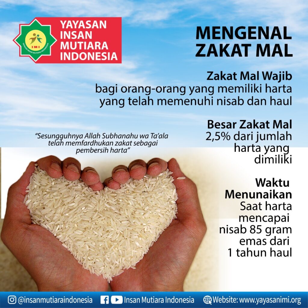 Mari sahabat dermawan untuk menunaikan Zakat Fitrah Di Yayasan Insan Mutiara Indonesia