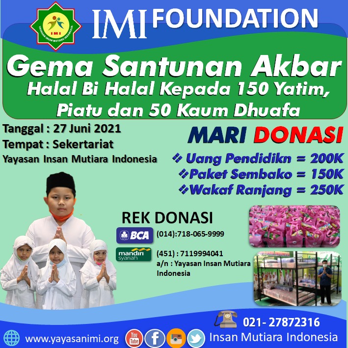 Santunan Akbar Dan Halal Bi Halal
