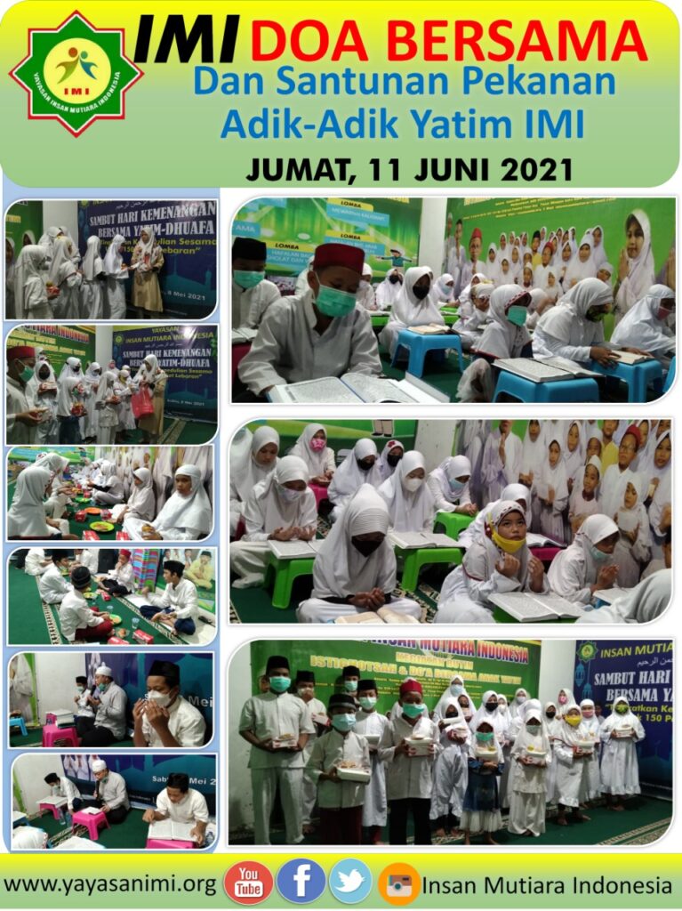 Kegiatan Doa Bersama Tanggal 11/06/2021