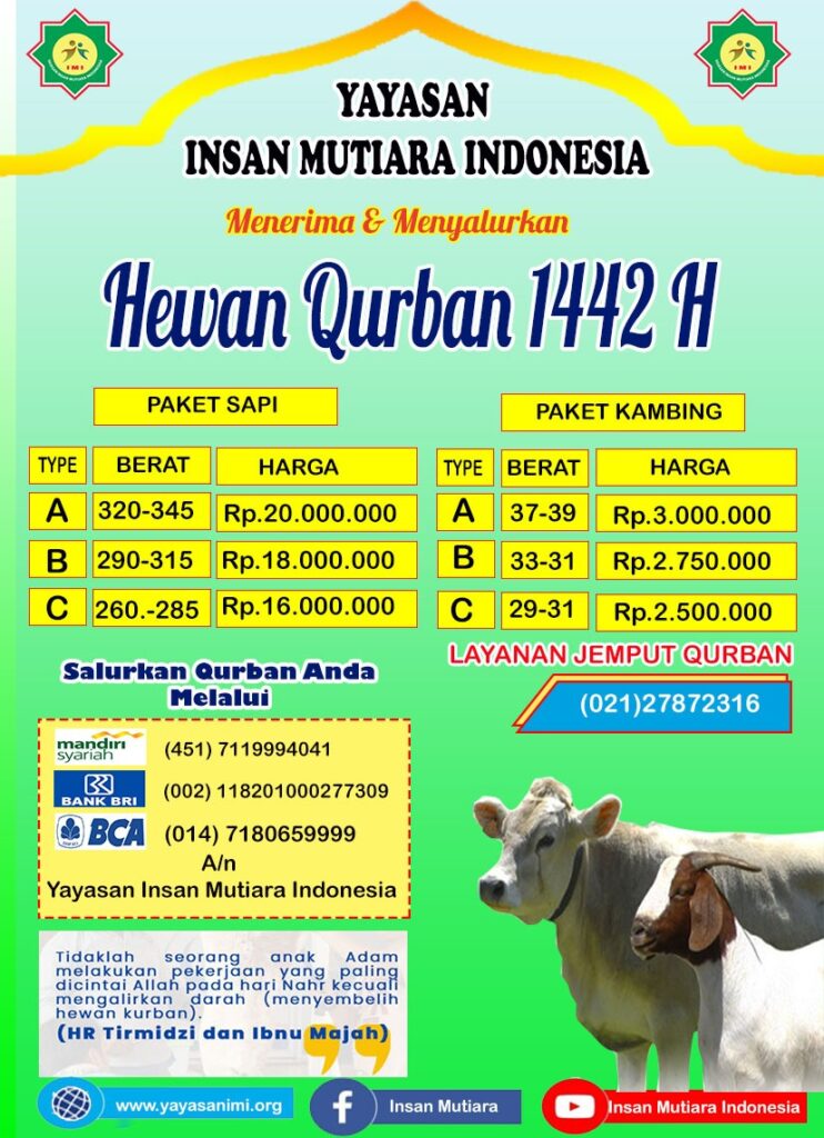 Qurbankan Hewan Di Imi Yuk...