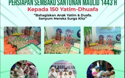 Santunan Akbar Maulid Nabi Muhammad Saw 1443 H Jumat, 05 November 2021