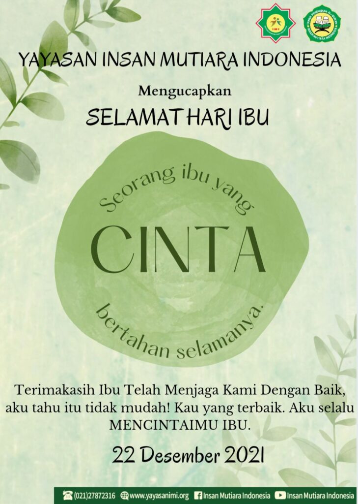 Selamat Hari Ibu 22 Desember 2021